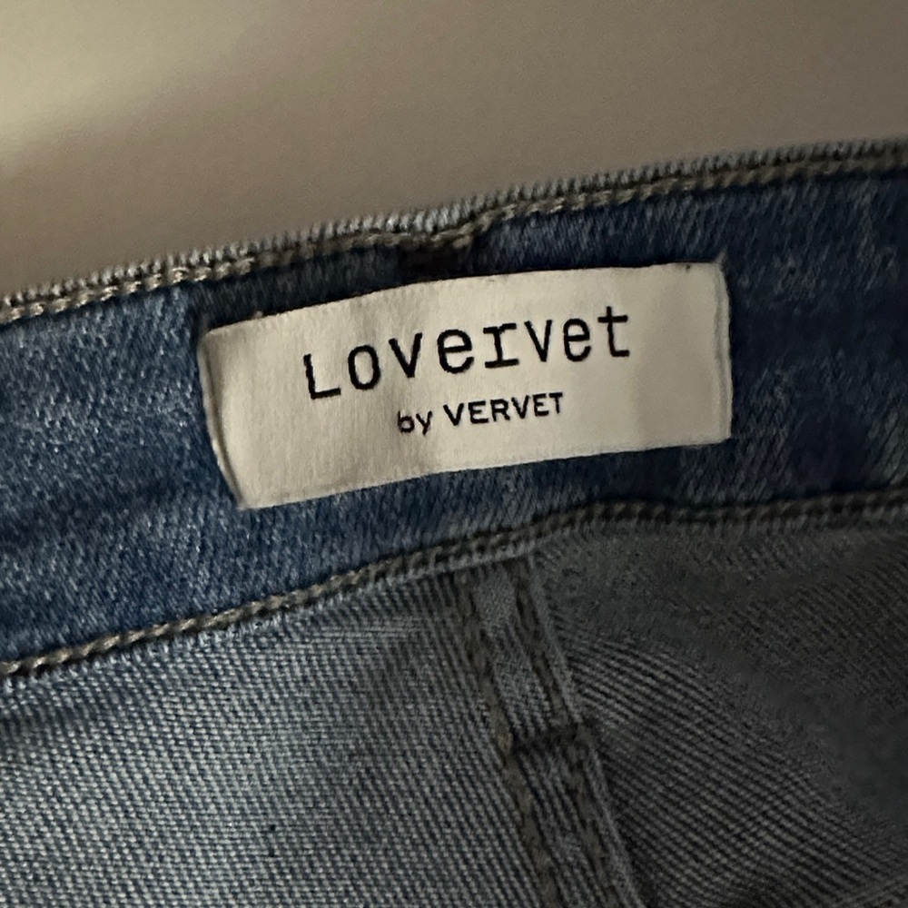 Lovervet by Vervet Blue Jeans some distressing